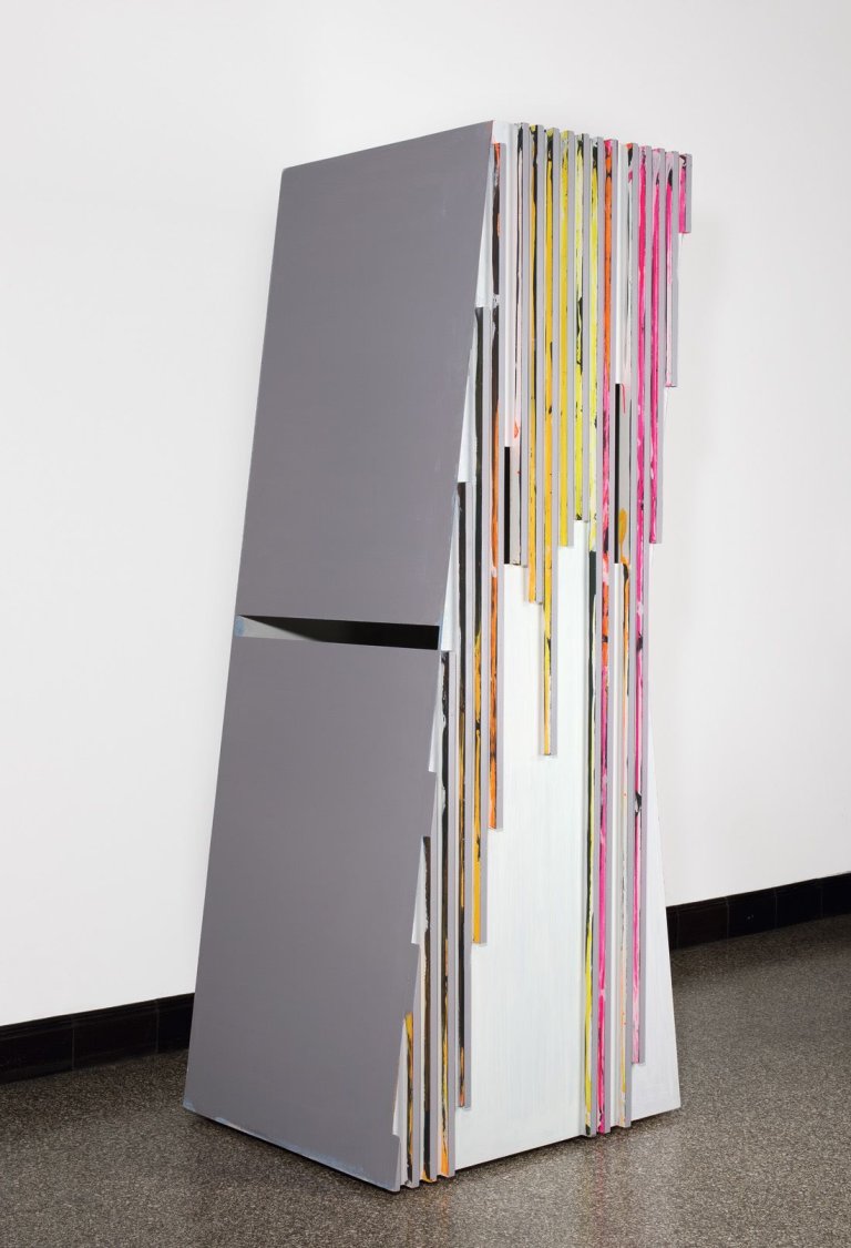 Auf diesem Bild ist das folgende Kunstwerk zu sehen: Thomas Scheibitz. Ohne Titel. 2006.
