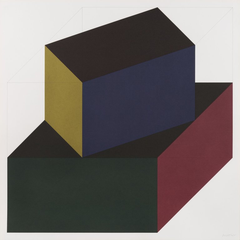 Auf diesem Bild ist das folgende Kunstwerk zu sehen: Sol LeWitt. Ohne Titel. 1991.