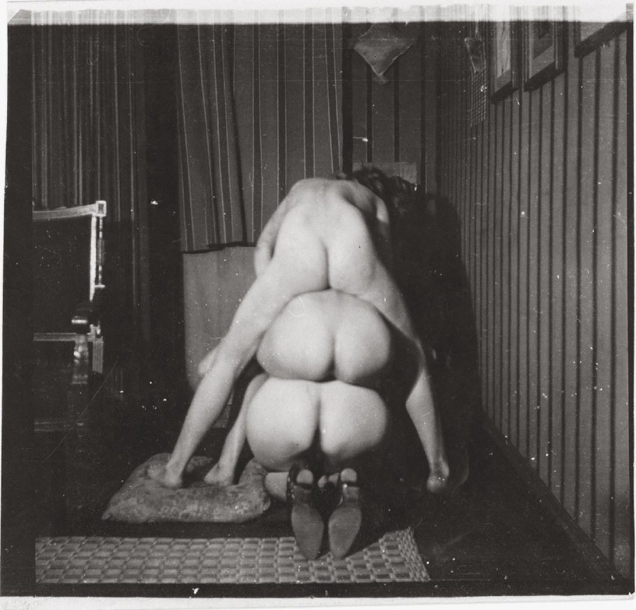 Auf diesem Bild ist das folgende Kunstwerk zu sehen:  Anonym. Ohne Titel.  1940er Jahre.