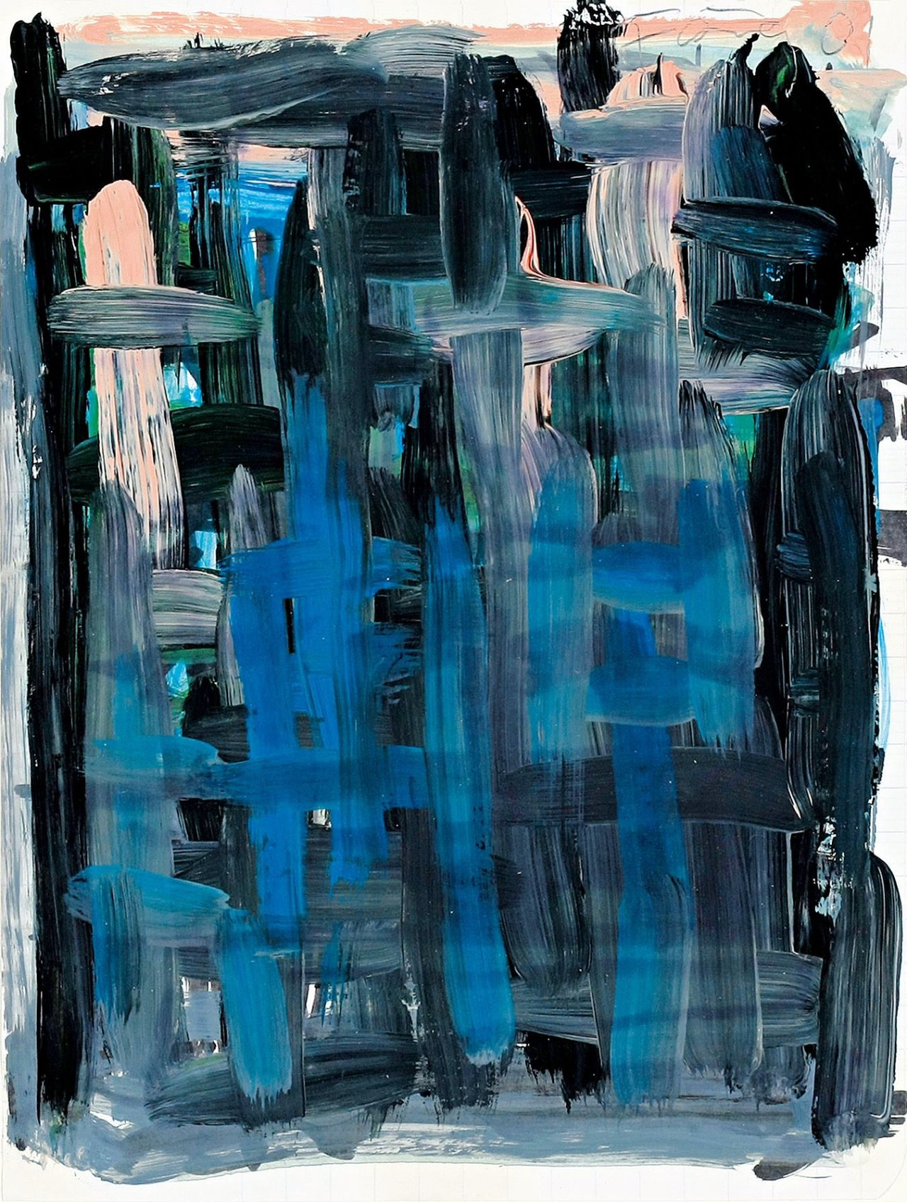 Auf diesem Bild ist das folgende Kunstwerk zu sehen: Günther Förg. Ohne Titel. 2001.