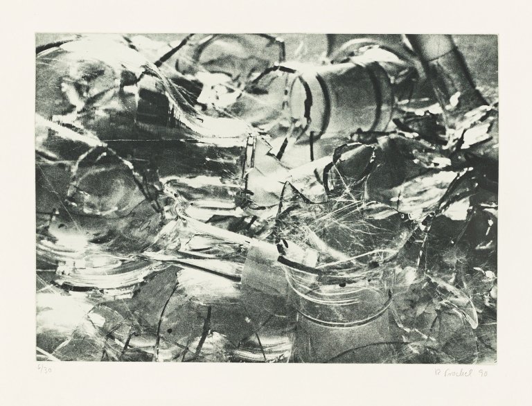 Auf diesem Bild ist das folgende Kunstwerk zu sehen: Rosemarie Trockel. Ohne Titel. 1990.