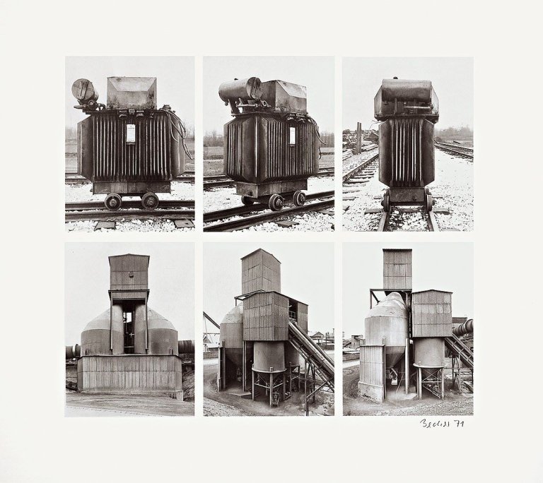 Auf diesem Bild ist das folgende Kunstwerk zu sehen: Bernd und Hilla Becher (Siegen 1931 - 2007 Rostock / Potsdam 1934 - 2015 Düsseldorf). „Transformator-Silo“. 1971.