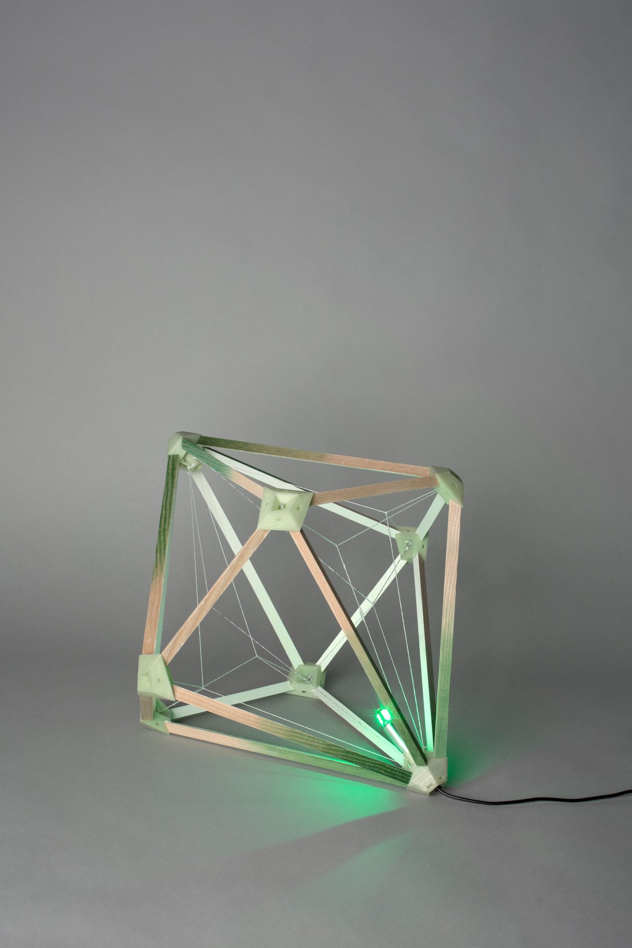 Auf diesem Bild ist das folgende Kunstwerk zu sehen: Olafur Eliasson. „Green Light“. 2016.