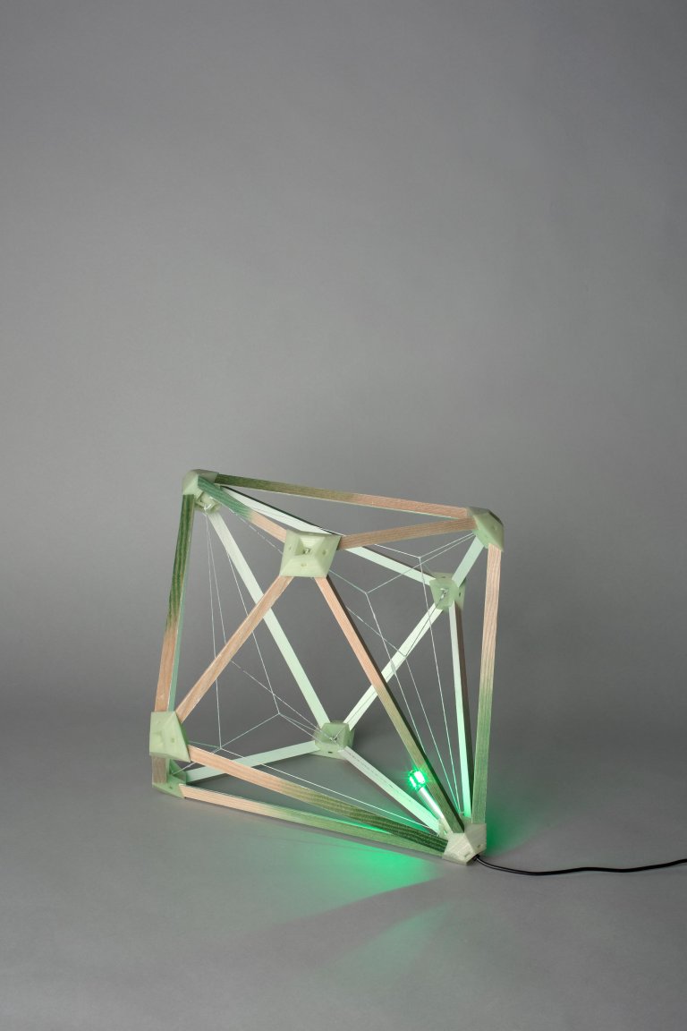 Auf diesem Bild ist das folgende Kunstwerk zu sehen: Olafur Eliasson. „Green Light“. 2016.