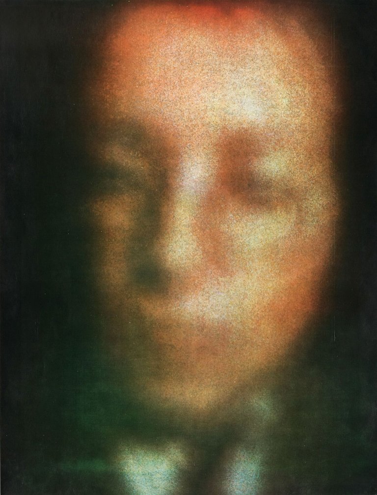 Auf diesem Bild ist das folgende Kunstwerk zu sehen: Gerhard Richter. „Heiner Friedrich“. 1970.