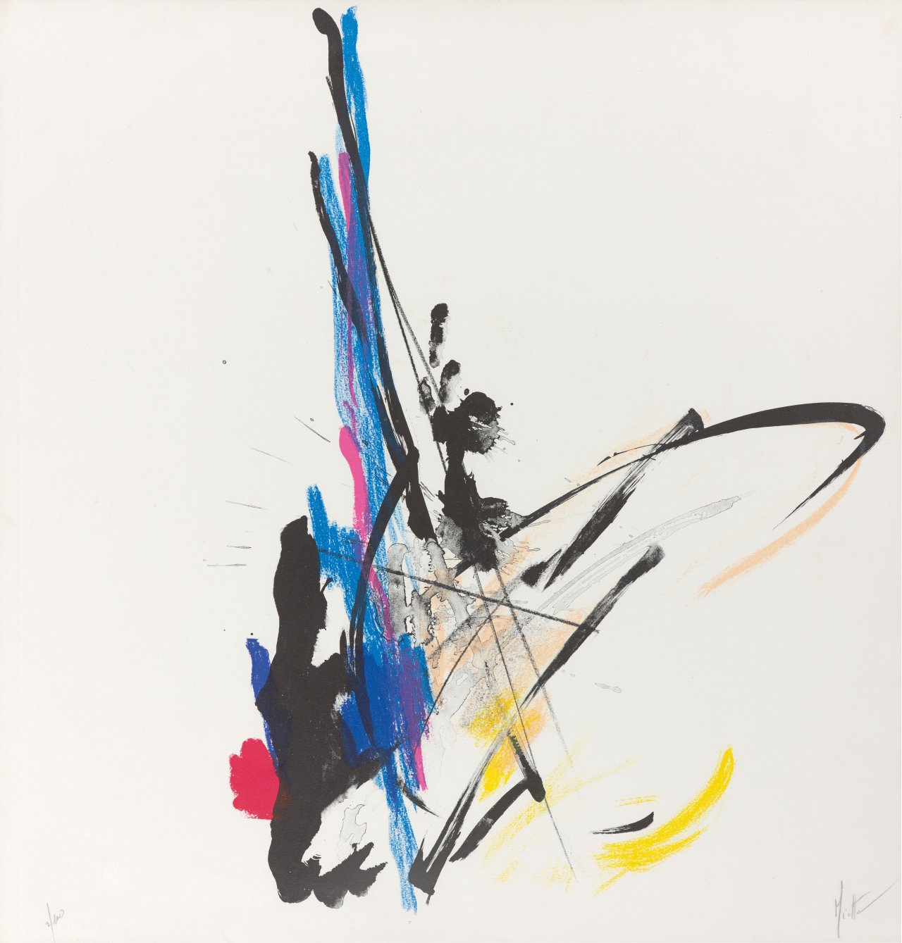 Auf diesem Bild ist das folgende Kunstwerk zu sehen: Jean Miotte. Ohne Titel.