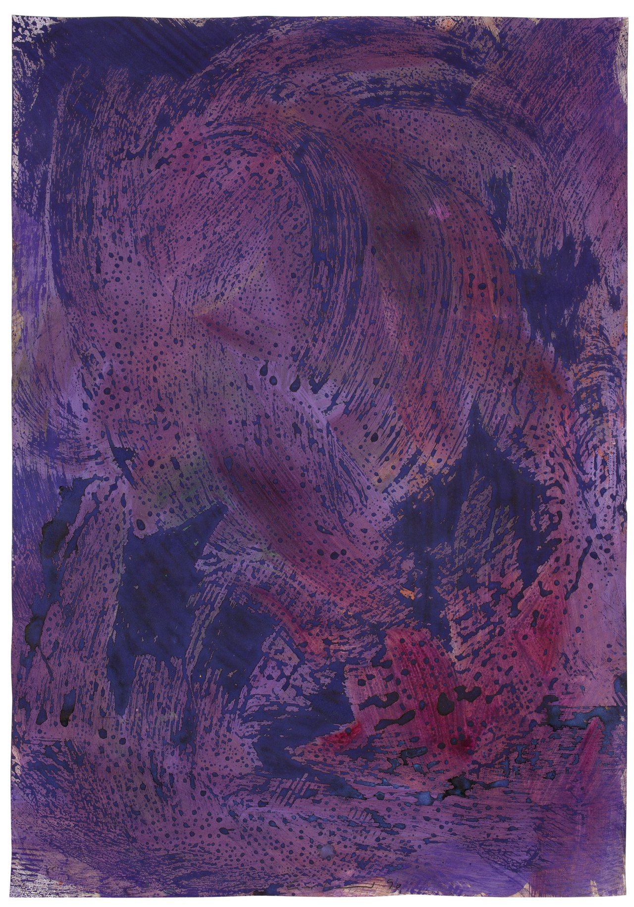 This picture shows the following artwork: Gotthard Graubner. Untitled. 1990.