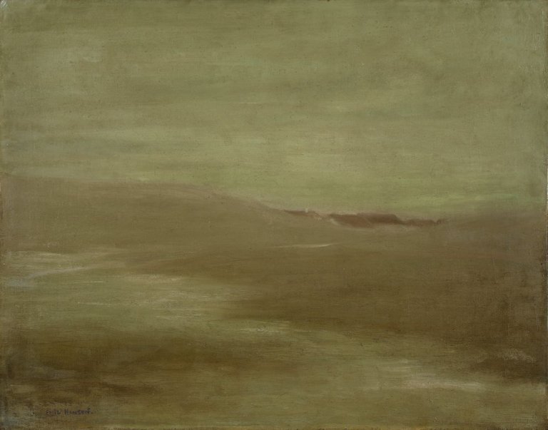 This picture shows the following artwork: Emil Nolde. „Dünen“. 1901.