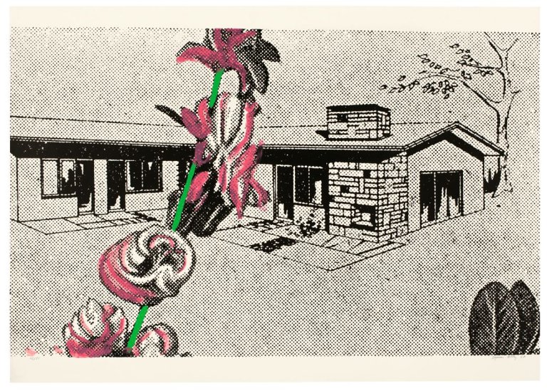 Auf diesem Bild ist das folgende Kunstwerk zu sehen:  Mappenwerk. „Grafik des Kapitalistischen Realismus“. 1968.