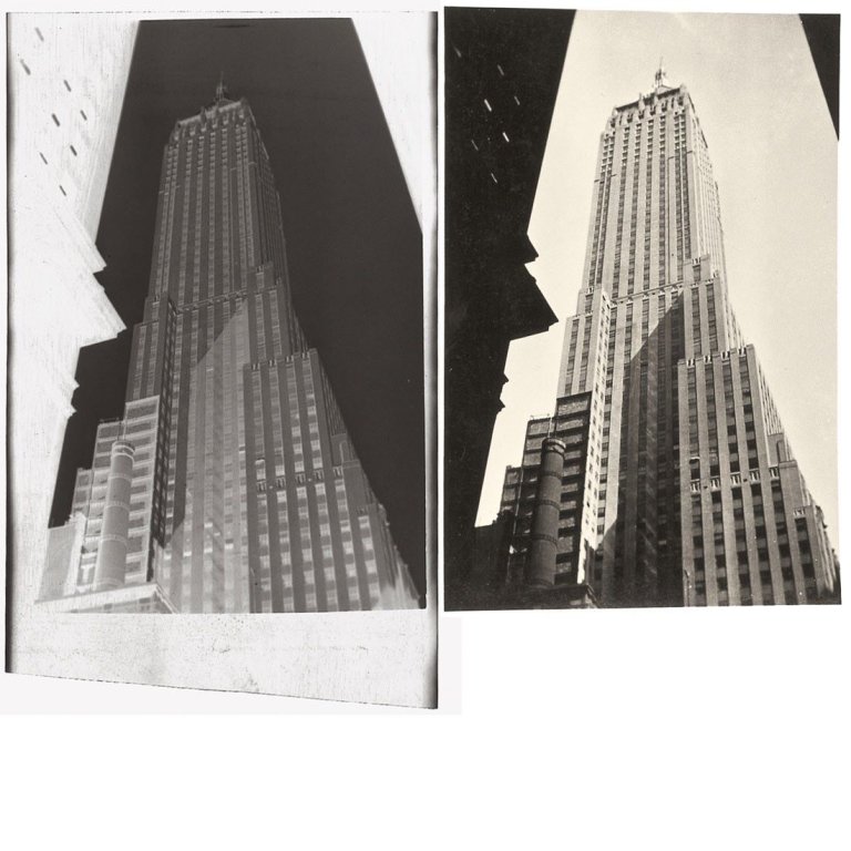 Auf diesem Bild ist das folgende Kunstwerk zu sehen:  Anonym. Ohne  Titel (Empire State Building). 1930er Jahre.