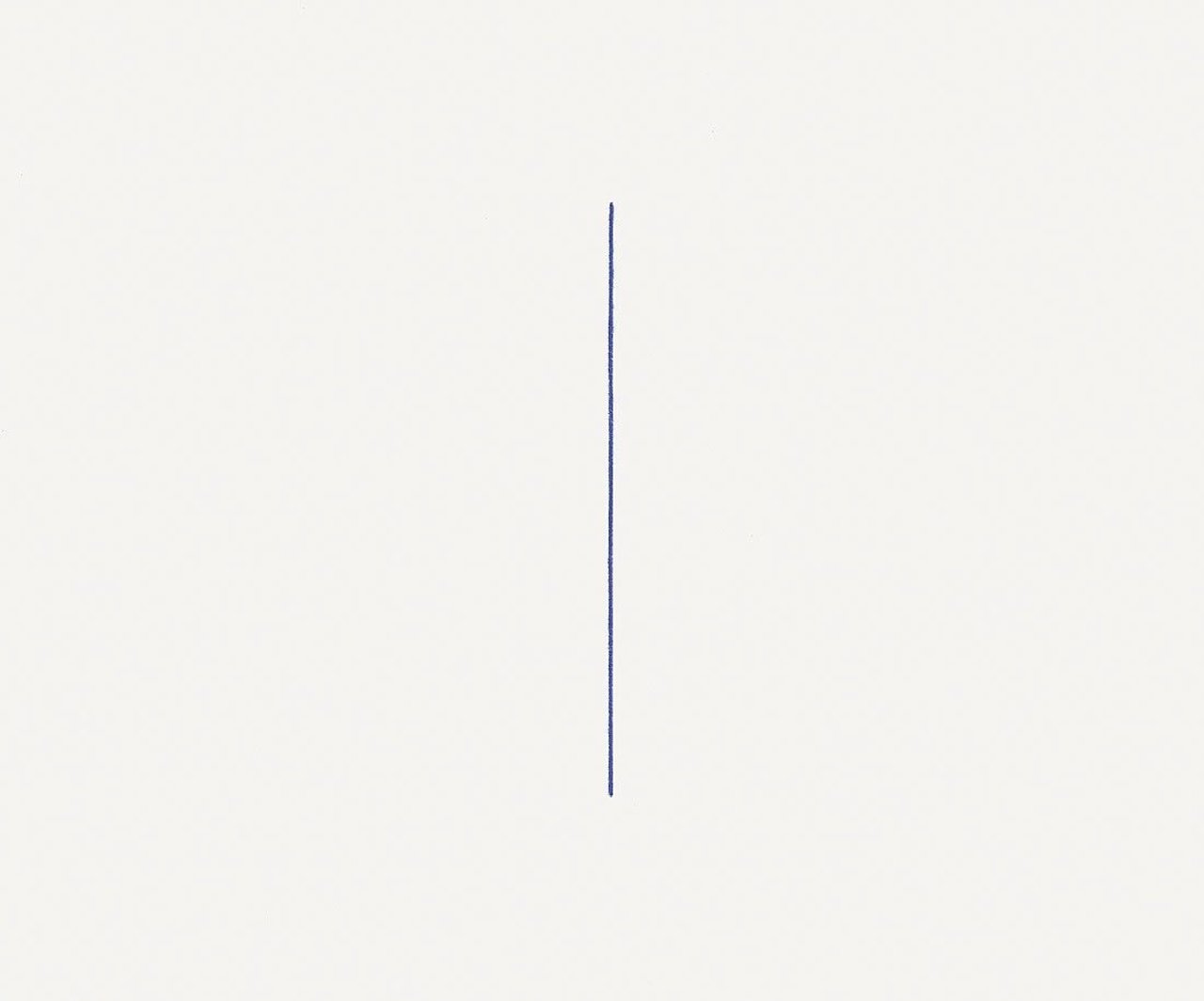 Auf diesem Bild ist das folgende Kunstwerk zu sehen: Fred Sandback. Aus: „Serie von 6 Lithographien“. 1975.