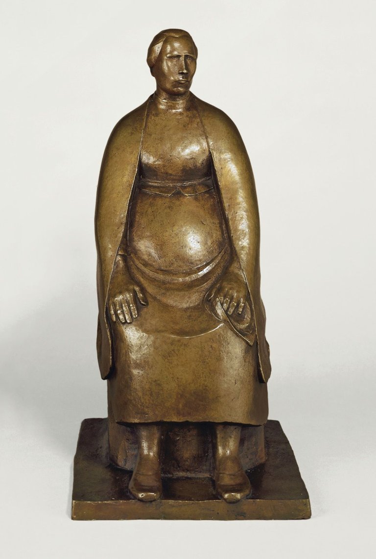 This picture shows the following artwork: Ernst Barlach. „Trauer“. 1913.