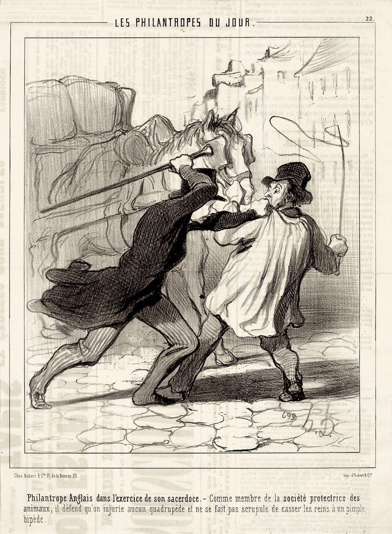 This picture shows the following artwork: Honoré Daumier. Konvolut.