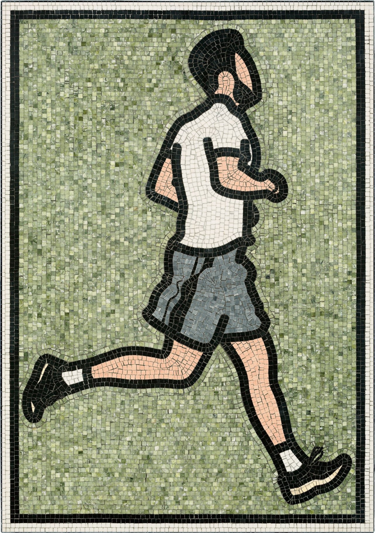 This picture shows the following artwork: Julian Opie. Solicitor. 2. 2015.