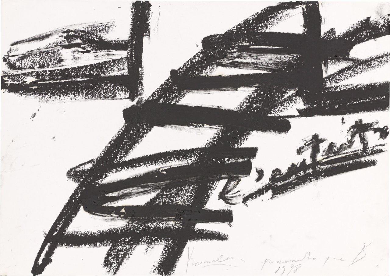 This picture shows the following artwork: Jannis Kounellis. „Projetto per B“. 1998.
