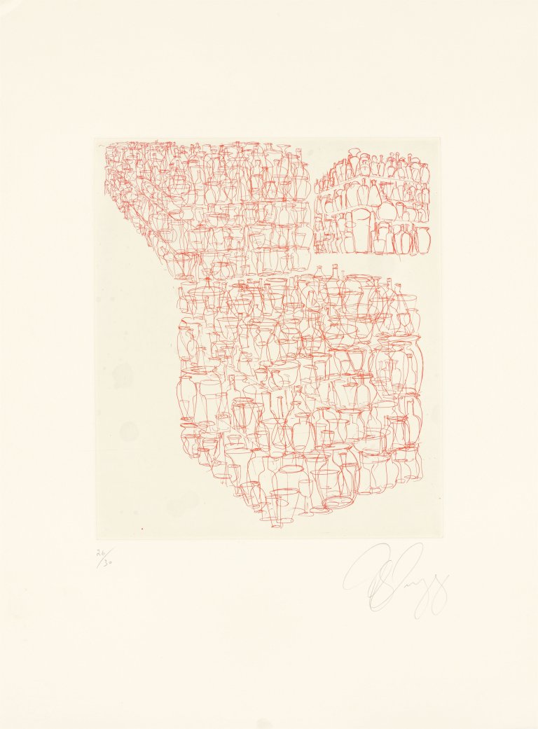 Auf diesem Bild ist das folgende Kunstwerk zu sehen: Tony Cragg. Ohne Titel.