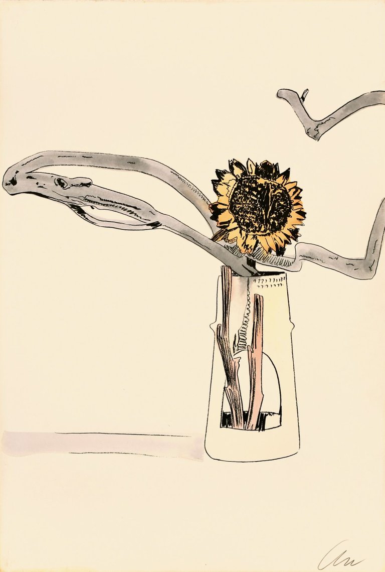 This picture shows the following artwork: Andy Warhol. „Flowers (Hand-Colored)“. 1974.