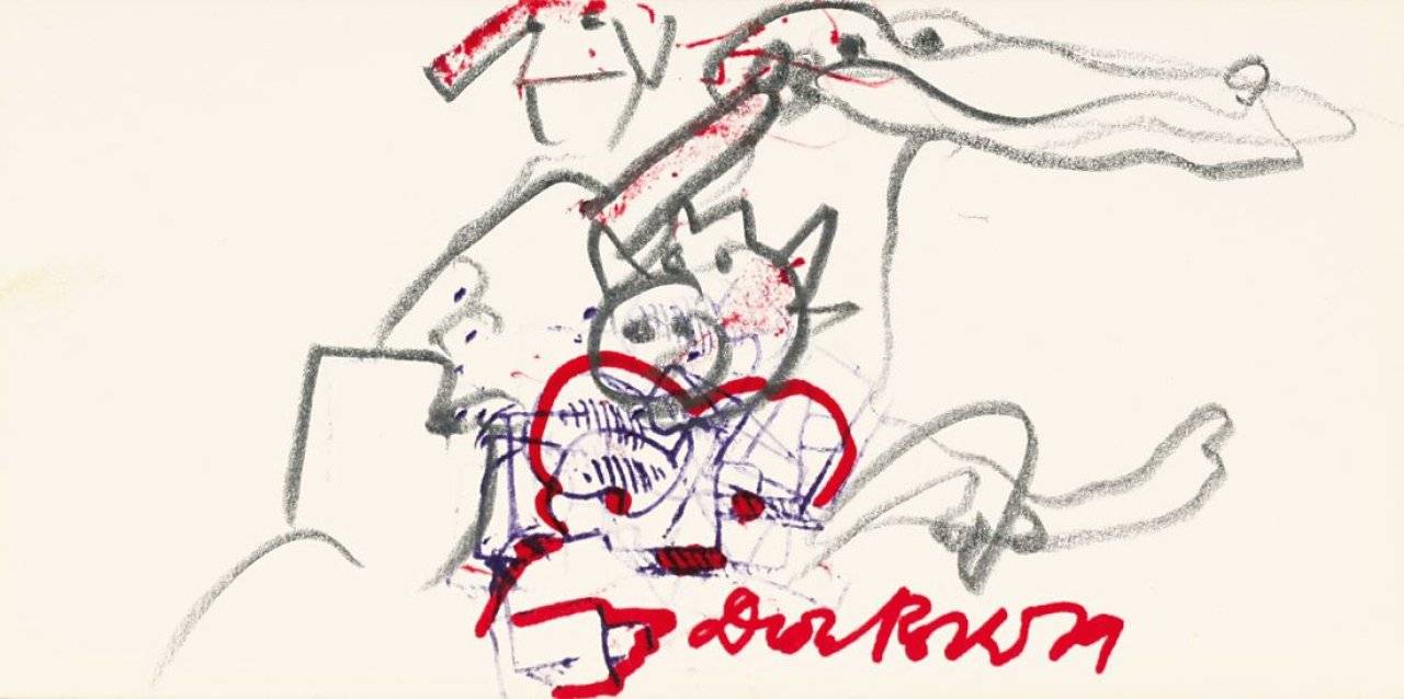 Auf diesem Bild ist das folgende Kunstwerk zu sehen: Dieter Roth. Ohne Titel (Restaurant Exil). 1979.