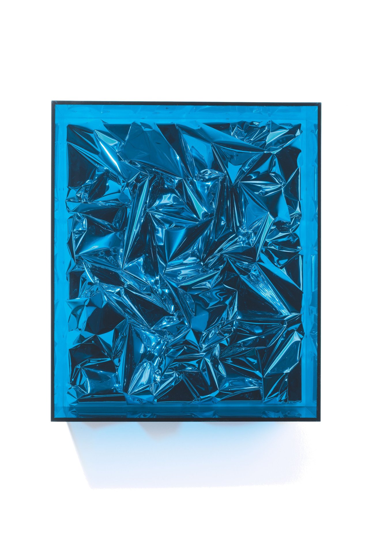 Auf diesem Bild ist das folgende Kunstwerk zu sehen: Anselm Reyle. Ohne Titel. 2011.