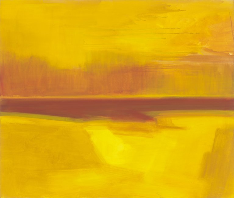 Auf diesem Bild ist das folgende Kunstwerk zu sehen: Bernd Zimmer. „Wüste“. 1999.