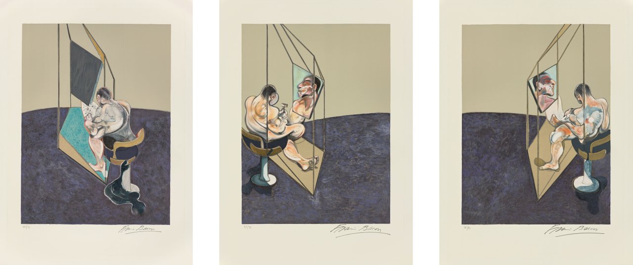 Auf diesem Bild ist das folgende Kunstwerk zu sehen: Francis Bacon. „Study of the male’s back“. 1987.