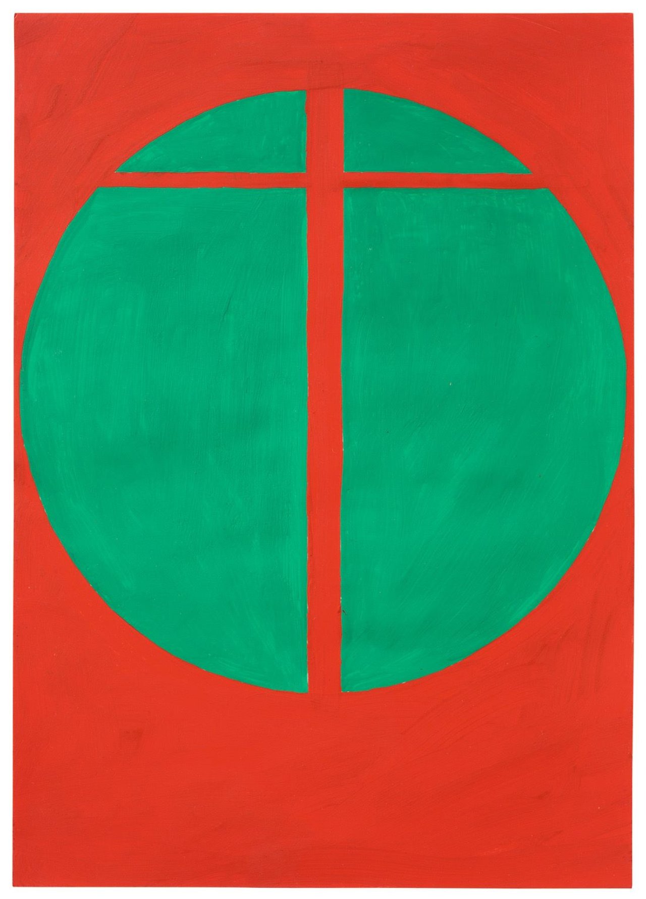 Auf diesem Bild ist das folgende Kunstwerk zu sehen: Heimo Zobernig. Ohne Titel. 1985.