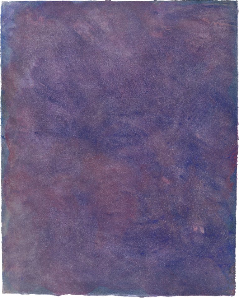 Auf diesem Bild ist das folgende Kunstwerk zu sehen: Gotthard Graubner. Ohne Titel. 1958.