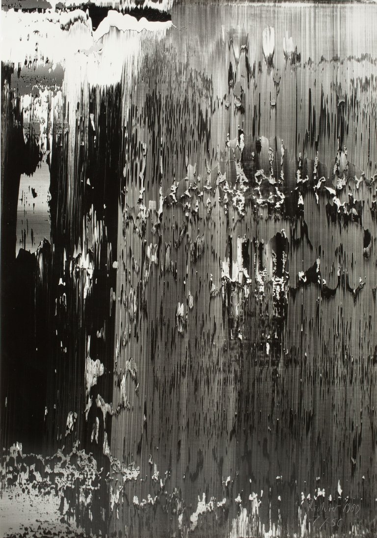 Auf diesem Bild ist das folgende Kunstwerk zu sehen: Gerhard Richter. „Uran“. 1989.