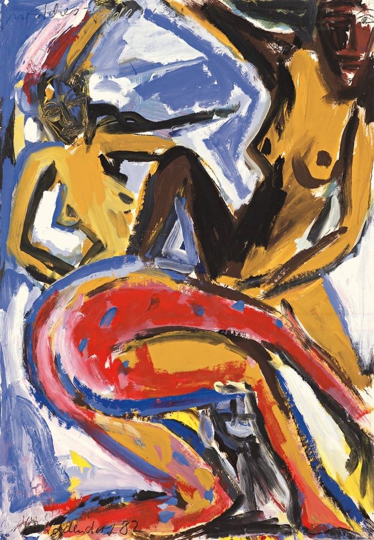 Auf diesem Bild ist das folgende Kunstwerk zu sehen: Helmut Middendorf. „Witches“. 1982.