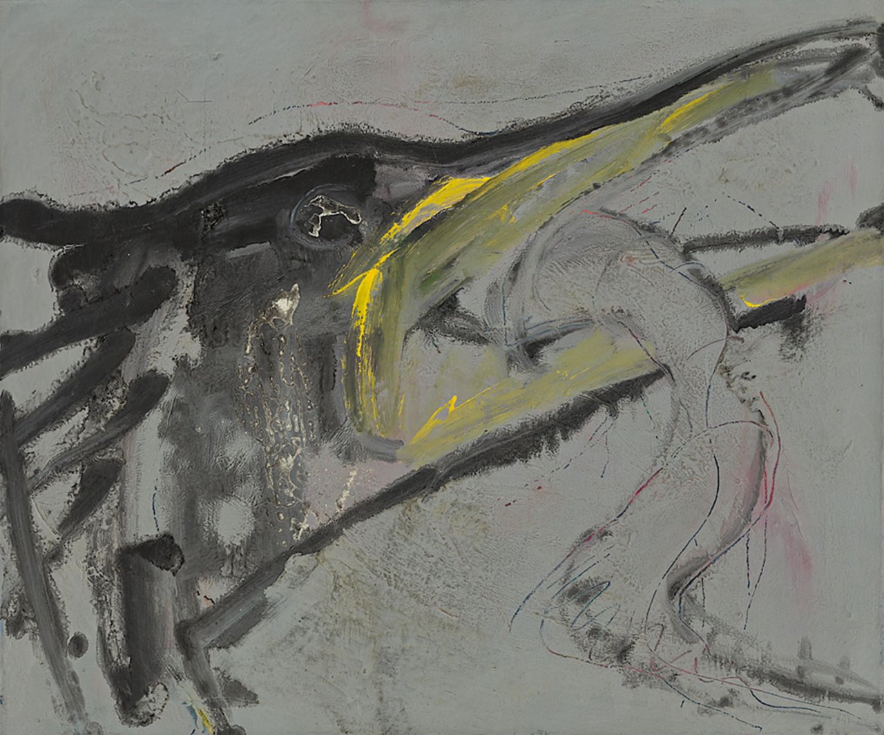 Auf diesem Bild ist das folgende Kunstwerk zu sehen: Bernd Koberling. Ohne Titel. 1981.