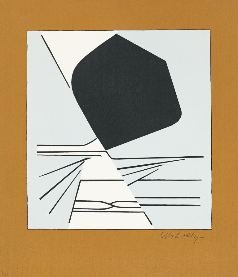 Auf diesem Bild ist das folgende Kunstwerk zu sehen: Victor Vasarely. „Latorca“. 1969.
