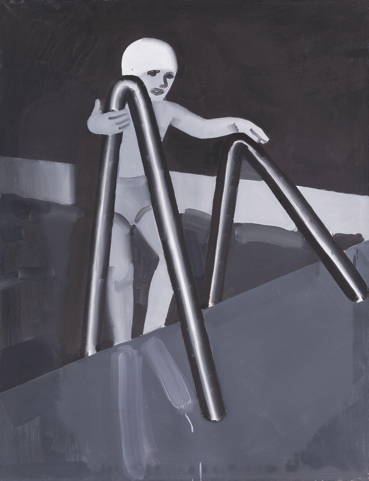 Auf diesem Bild ist das folgende Kunstwerk zu sehen: Rafał Bujnowski. „BASEN“. 2000.