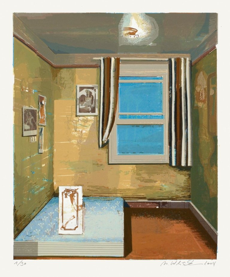 Auf diesem Bild ist das folgende Kunstwerk zu sehen:  Mappenwerk. Sieben Mal Malerei. 2003/04.