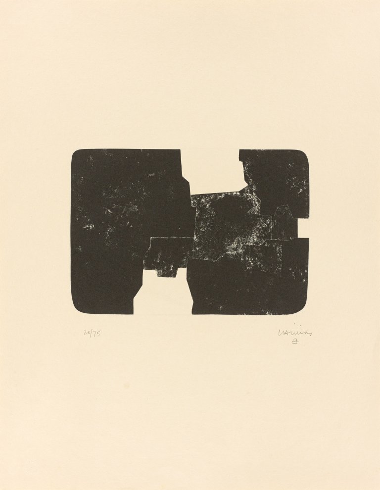 This picture shows the following artwork: Eduardo Chillida. „St. Gallen“. 1984.