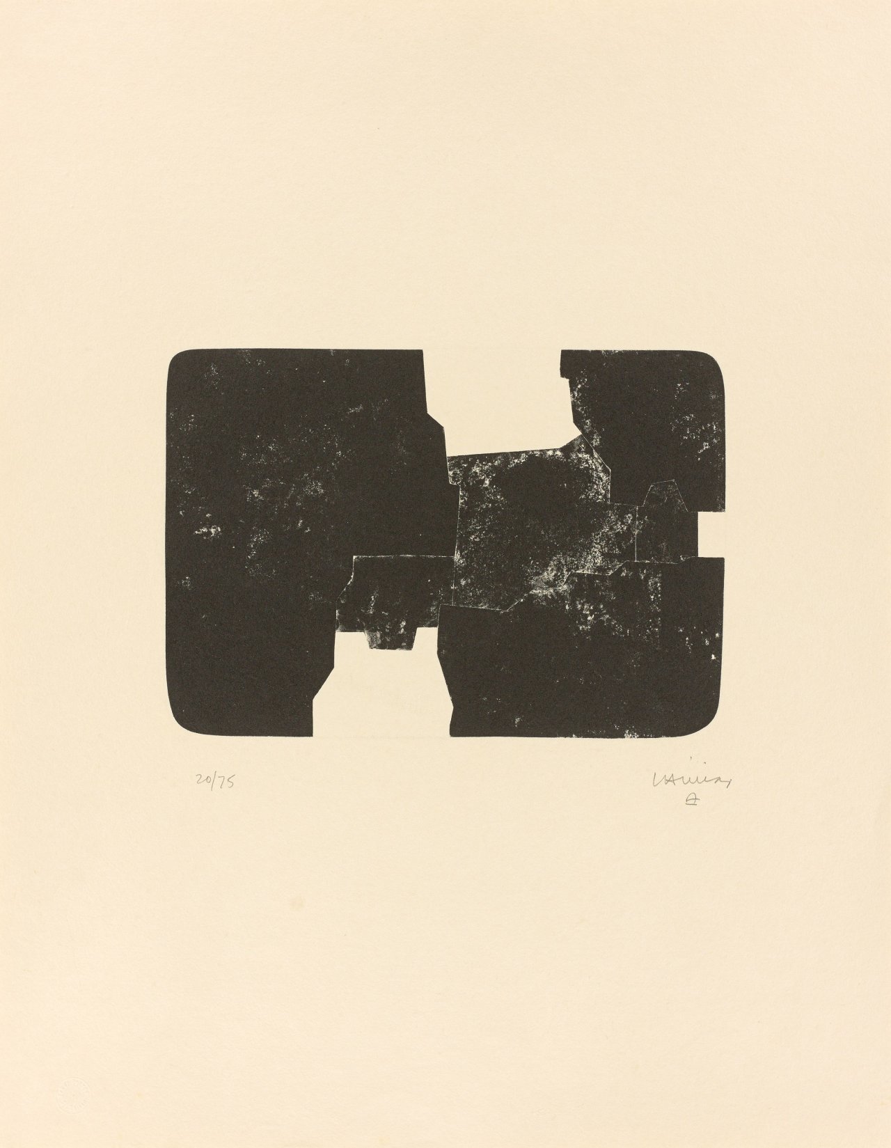 This picture shows the following artwork: Eduardo Chillida. „St. Gallen“. 1984.