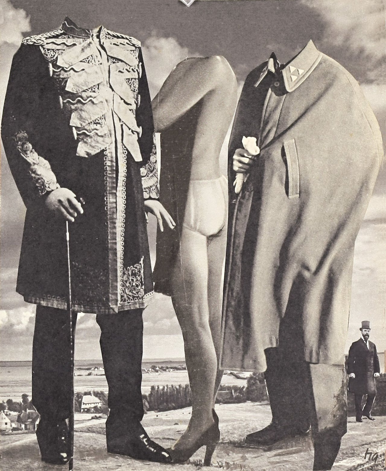 Auf diesem Bild ist das folgende Kunstwerk zu sehen: Herbert Behrens-Hangeler. Ohne Titel. 1950er Jahre.