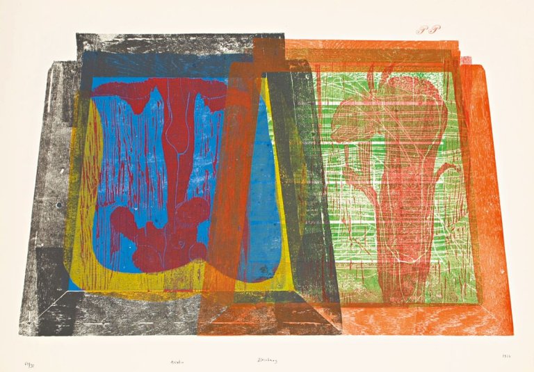 Auf diesem Bild ist das folgende Kunstwerk zu sehen: Gerhard Altenbourg. „Ariadne“. 1973.