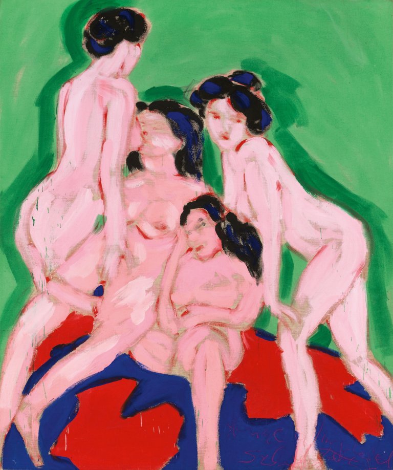 Auf diesem Bild ist das folgende Kunstwerk zu sehen:  Salomé. Entschuldigung sie sind nur so. 1983.