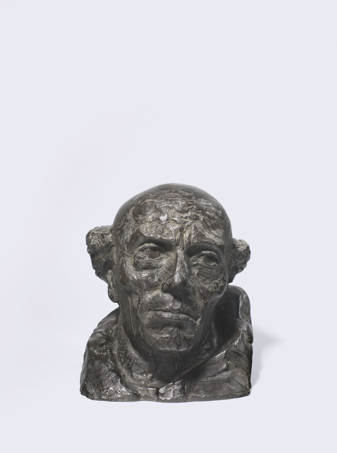 Auf diesem Bild ist das folgende Kunstwerk zu sehen: Bernhard Hoetger. „Kopf Paracelsus“. 1936.