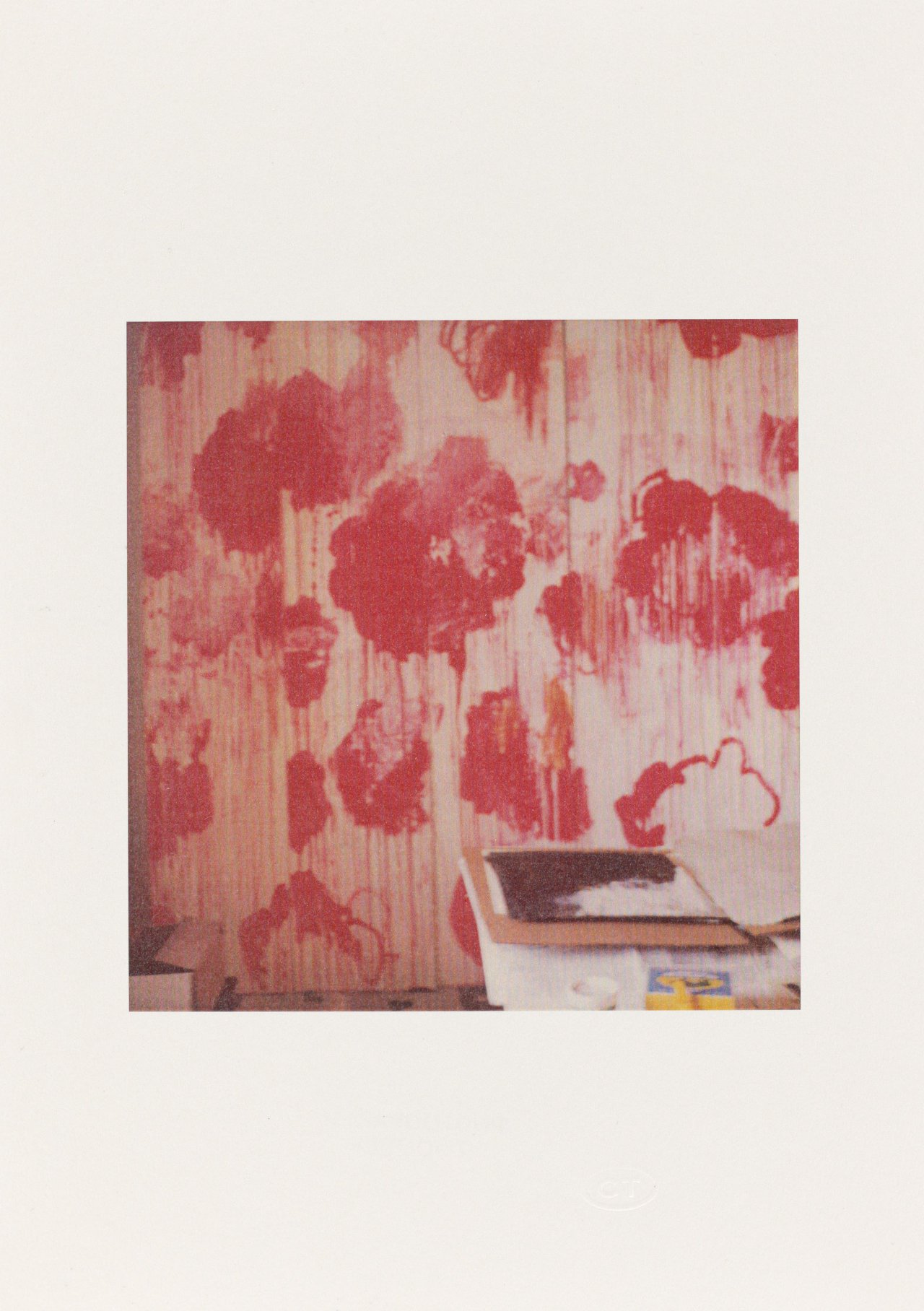 Auf diesem Bild ist das folgende Kunstwerk zu sehen: Cy Twombly. „Unfinished Painting (Gaeta)“. 2006/08.