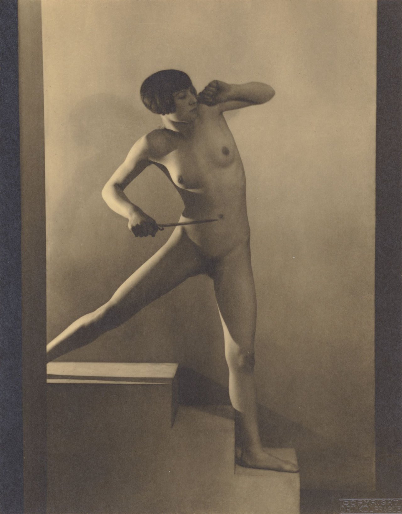 This picture shows the following artwork: František Drtikol. „The Movement“. 1927.