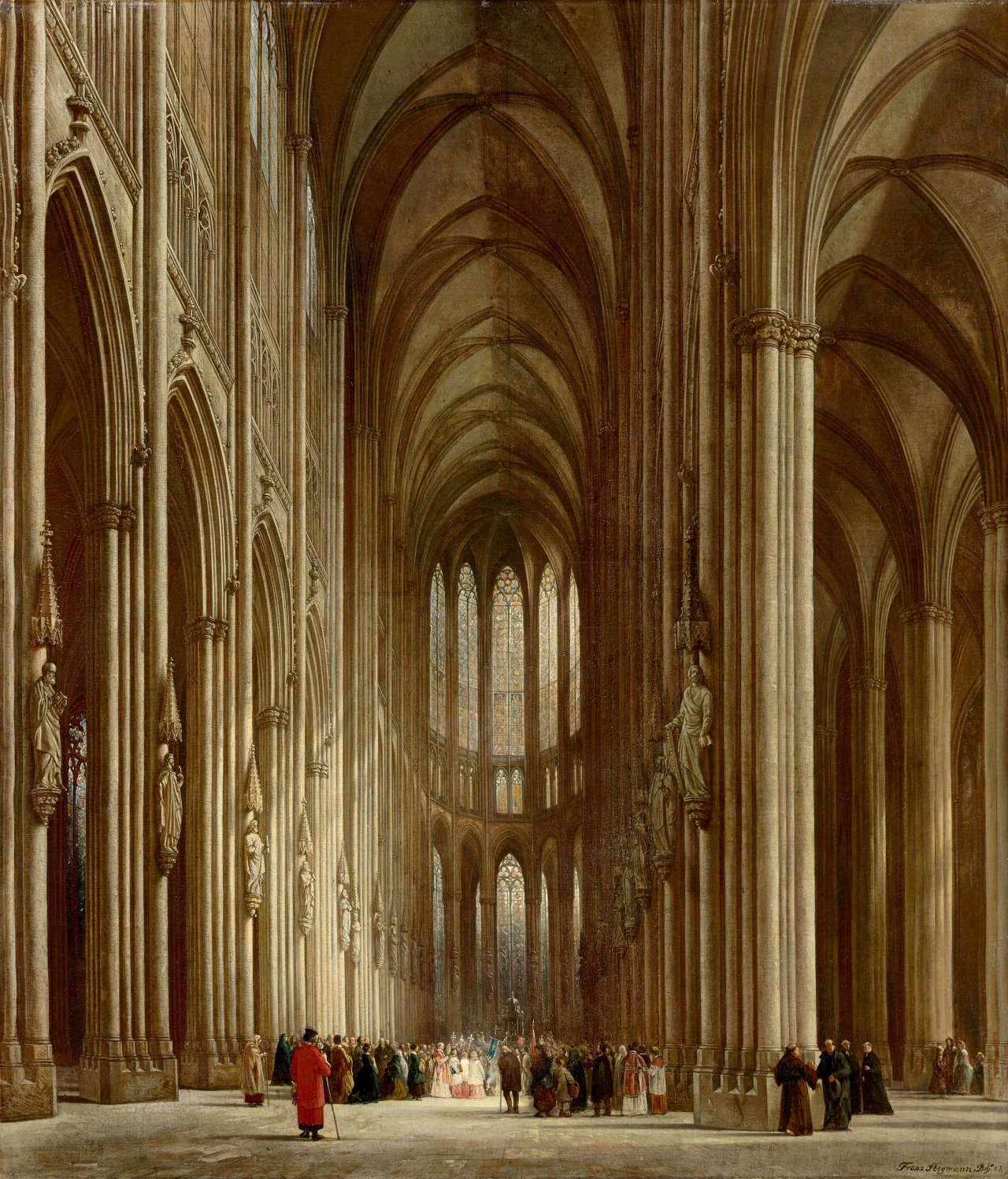 Catalog image of Innenansicht des Kölner Doms. 1868
