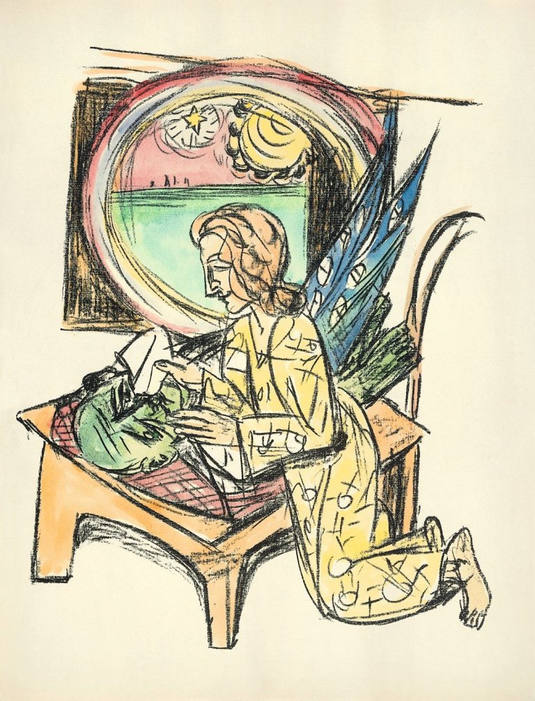 Auf diesem Bild ist das folgende Kunstwerk zu sehen: Max Beckmann. „Apokalypse“. 1941/42.