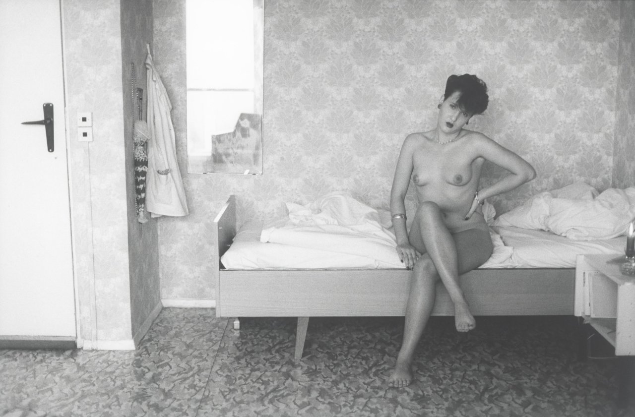 Catalog image of „Angelika, Berlin“, aus dem Zyklus „Aktportrait“, 1977–1989. 1984