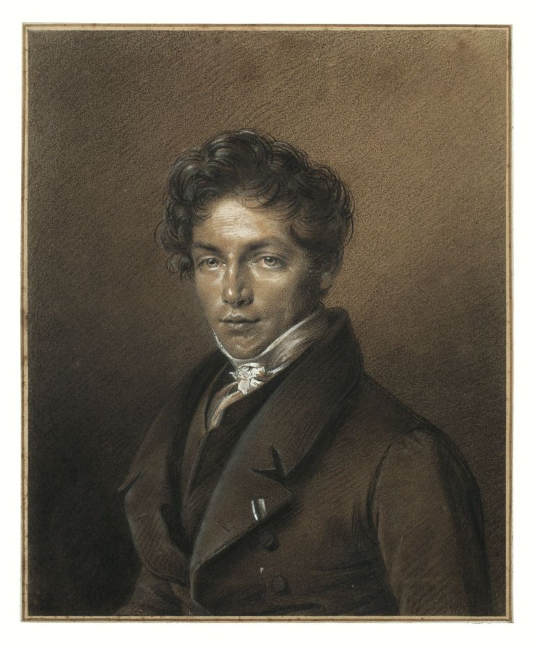 Auf diesem Bild ist das folgende Kunstwerk zu sehen: Franz Krüger. Eduard Ludolff (1798–1843), Kammergerichtsrat in Berlin.