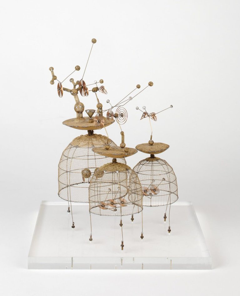 Auf diesem Bild ist das folgende Kunstwerk zu sehen: Günter Haese. „Klariden“. 1991.