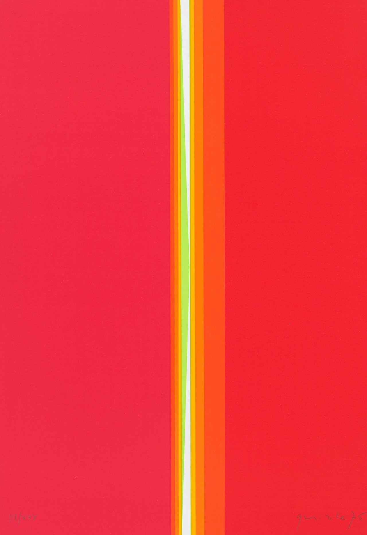 Auf diesem Bild ist das folgende Kunstwerk zu sehen: Lothar Quinte. Ohne Titel. 1973.