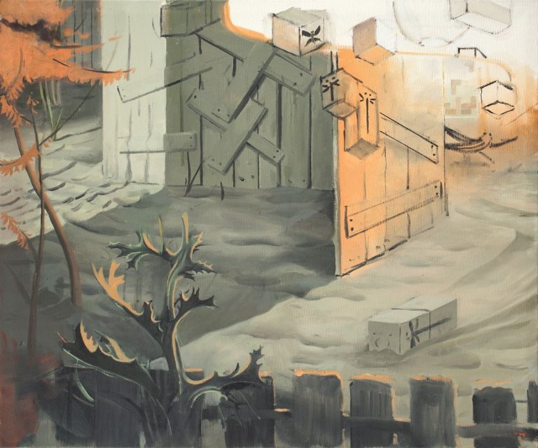 Auf diesem Bild ist das folgende Kunstwerk zu sehen: Tilo Baumgärtel. Ohne Titel. 2006.