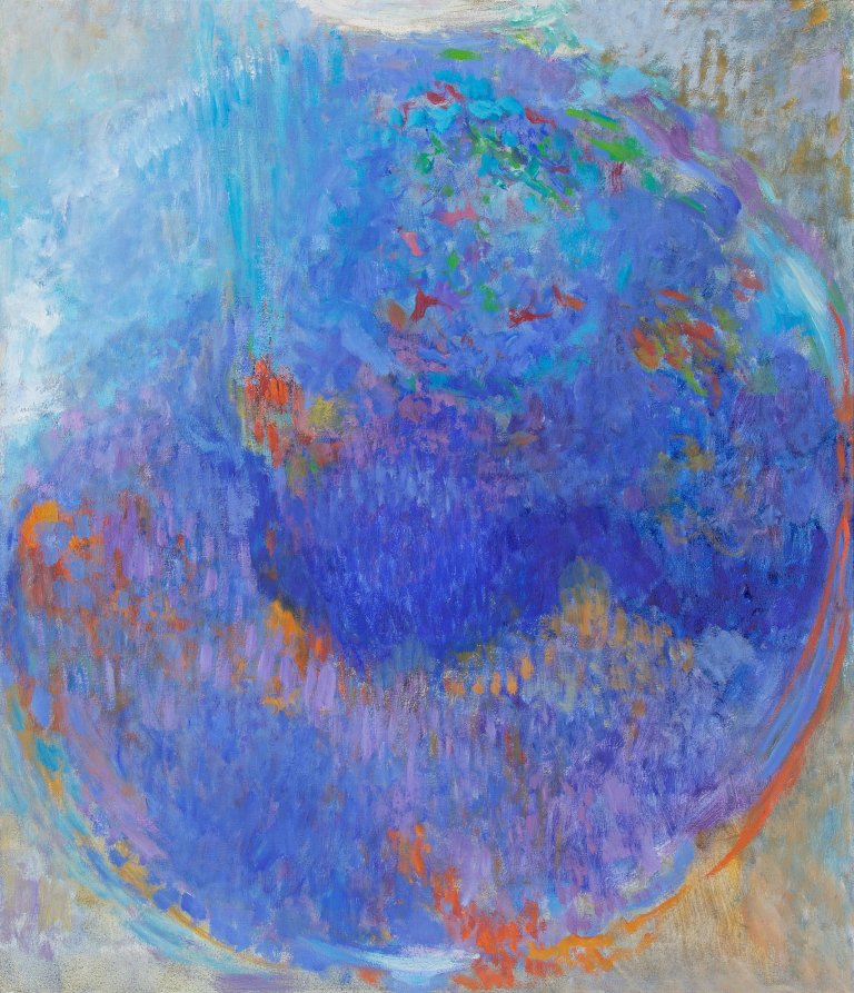 Auf diesem Bild ist das folgende Kunstwerk zu sehen: Heinz Kreutz. „Tondobild 5“. 2001.
