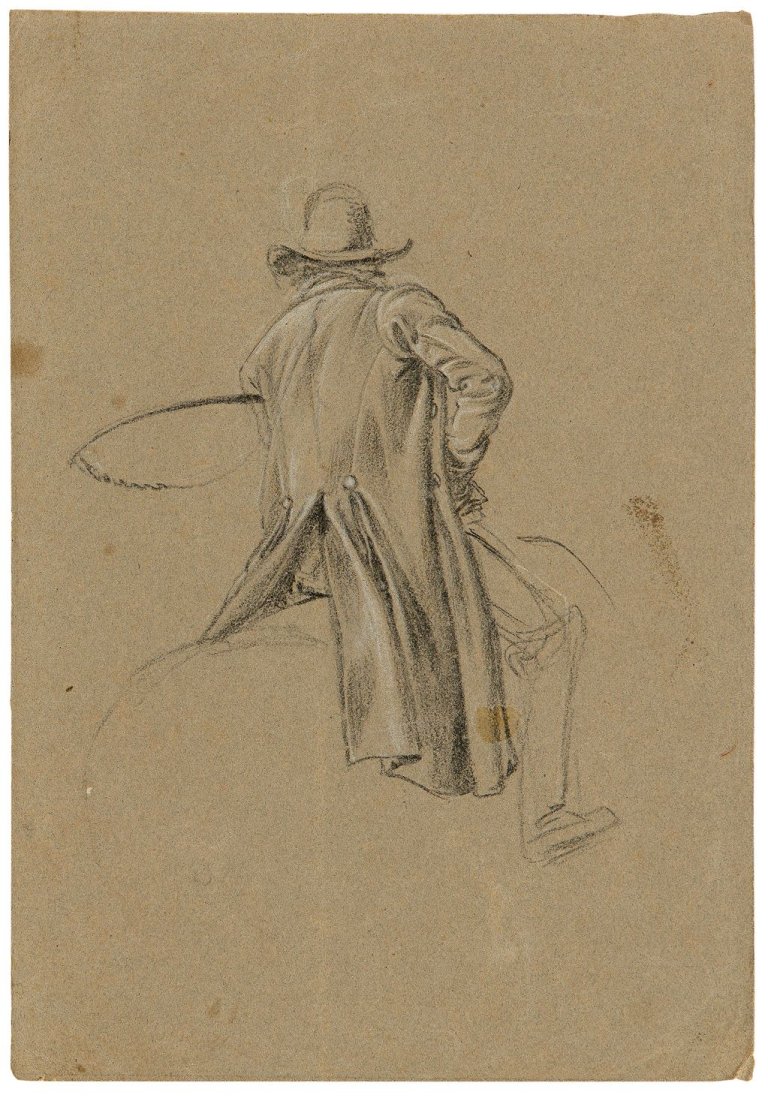 Auf diesem Bild ist das folgende Kunstwerk zu sehen: Franz Krüger. Reiter.